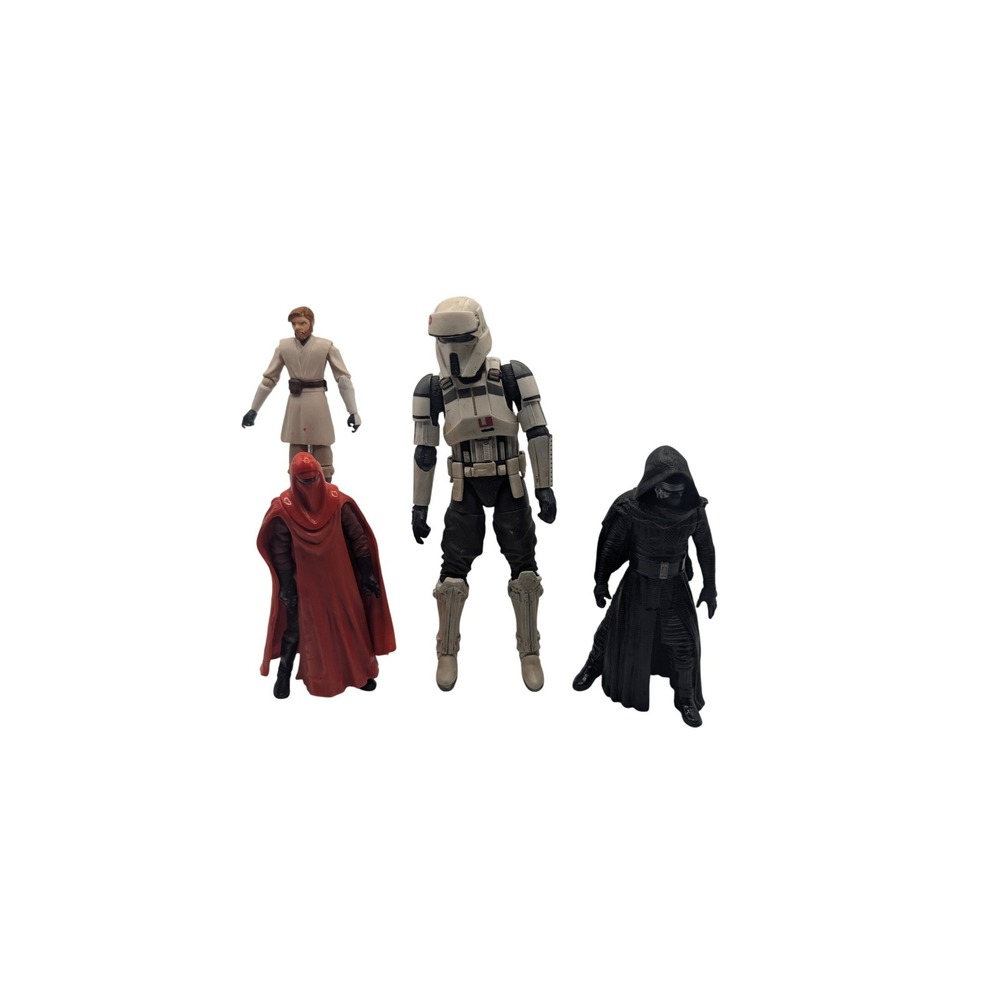Hasbro Star Wars Action Figure Lot Mixed 3.75-6in Obi-Wan Kylo Ren Shoretrooper
